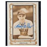 1981 Bob Feller Baseball Legends Autographed Card