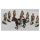 Britains Seaforth Highlanders Die Cast Soldiers
