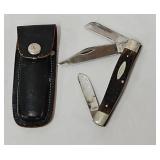 Case XX 2 Dot #6375 3 Blade Folding Knife