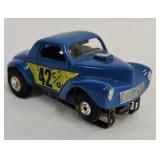 Aurora T-Jet Willys Gasser HO Slot Car