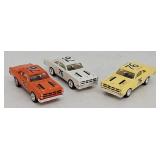 (3) Johnny Lightning  Ford Fairlane Pull Back Cars