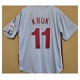 John Kruk 1989 Philadelphia Phillies Jersey SZ XL