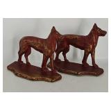 Set (2) Cast Iron German Shepard Bookends