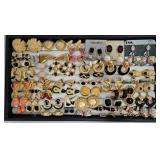 (110) Designer Earrings Sets & (8) Fashion Rings