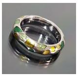 Gabriel & Co Designer Sterling Silver Wedding Band