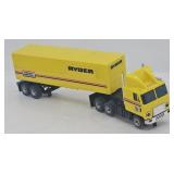Aurora AFX Ryder Tractor Trailer HO Slot Car