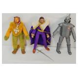 1970ï¿½s Mego King Arthur, Tin Man & Cowardly Lion