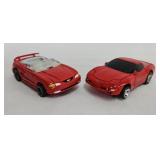 Life-Like Corvette & Mustang HO Slot Cars