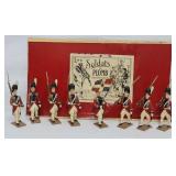 (8) Mignot Swiss Guard Die Cast Toy Soldiers