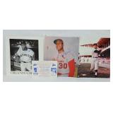 (3) Orlando Cepeda Autographs