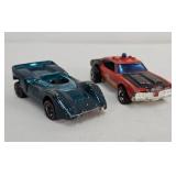 (2) Hot Wheels Redlines