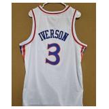 Allen Iverson Philadelphia 76ers Jersey SZ XL
