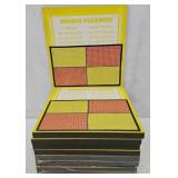 (9) New/Old "Double Pleasure" Punchboards