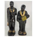 Vintage Enesco Ceramic Jazz Band Figurines