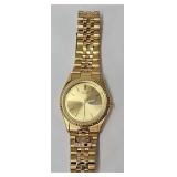 Citizen Quartz Day Date Gold Tone Watch, 6100-R003