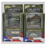 (2)Johnny Lightning "Greatest Generation" Die Cast