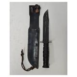 US Camillus NY Combat Knife w/Sheath