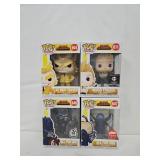 (4) Funko Pop "My Hero Academy" Figures (MIB)