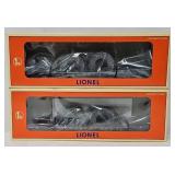 Train - Lionel O-Gauge F-9 Well Cars w/Loads (MIB)