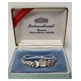 International Geneva  Rhinestone Ladies Watch