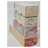 (4) Football Card Sets