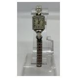 14KT White Gold Case Hamilton #911 Wrist Watch