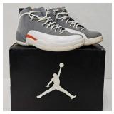 Air Jordan 12 Retro Basketball Sneakers (Size 9)