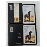 (2) Decks KEM "Wild Horse" design playing cards