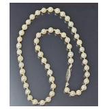 16" Strand of Hand Knotted Pearls
