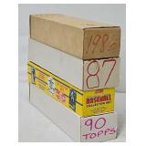 (4) Baseball Card Sets
