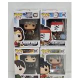 (4) Asst Funko Pop Figures (MIB)