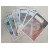 (6) 1981 Topps 5"X7"  Baseball Card Team Sets