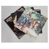 (4) High Grade Creedence Clearwater LP Records
