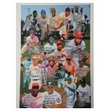 Pedro Sierra Negro Player Autographed Poster