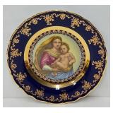 Hass & Czjzek Madonna & Child Portrait Plate