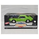 Ertl 1:18 Die Cast 1970 Plymouth AAR Cuda (MIB)