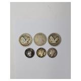 Asst Silver Coins