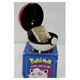 1999 Burger King 24KTGP Jiggypuff Pokeball (MIB)