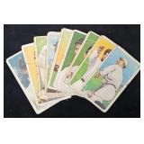 (9) 1909-11 T206 Baseball Tobacco Cards
