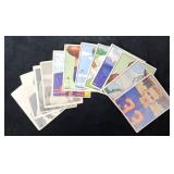 (4) 1949 & (8) 1950 Bowman Football Cards