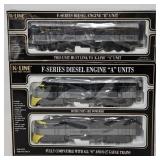 Train - K-Line O-gauge C&O F7 ABA Boxed Set