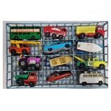 (12) Regular Wheel & Superfast Matchbox Cars