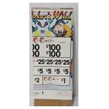 "Jokers Wild" Fund Raiser Game Tickets (sealed)