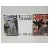 (3) High Grade Walking Dead Comic Books