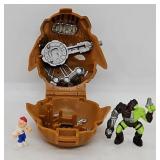 1992 Mighty Max Horror Head Battles Skull