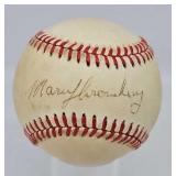 NY Mets Marv Thornberry Autographed Baseball