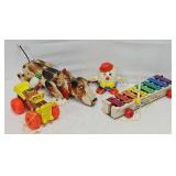 (4) Fisher Price Toys