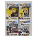(4) Funko Pop "Naruto Shippuden" Figures (MIB)