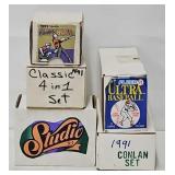 (5) Hand Collated Sports Card Sets