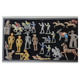 (24) Asst Antique Die Cast  Toy Figures